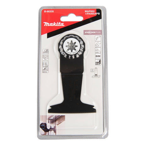 Makita MAP002 Cutting Plunge Blade 65x50mm - Starlock Plus - 4 pcs. (4x B-66335)