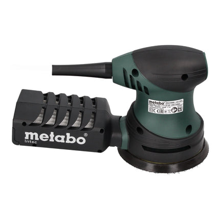Szlifierka oscylacyjna mimośrodowa Metabo FSX 200 Intec 240 W 125 mm + 4x zestaw szlifierski Toolbrothers TURTLE + walizka