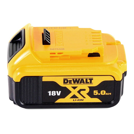 Sierra circular a batería DeWalt DCS 571 18 V 115 mm sin escobillas + 1x batería 5,0 Ah + TSTAK - sin cargador