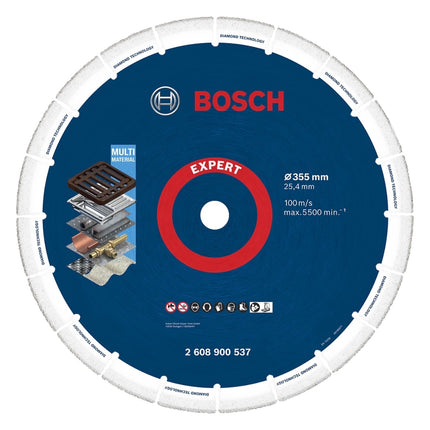 Bosch Expert Diamond Metal Wheel Disco da taglio 355 x 25,4 mm ( 2608900537 )