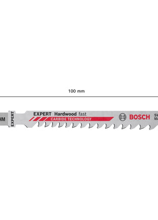 Bosch Expert T 144 DHM Hardwood Fast Jigsaw Blade Set 3 pcs. ( 2608900541 ) Carbide Technology
