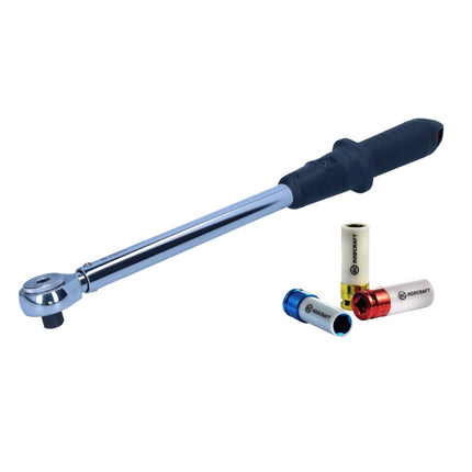 Facom S.209-200PB llave dinamométrica 1/2" 40 - 200 Nm ISO 6789 + juego de vasos Rodcraft RS413WP