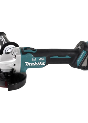 Kit combinato a batteria Makita DLX 2272 TJ Smerigliatrice angolare a batteria DGA 513 + trapano a percussione a batteria DHP 484 + 2 batterie da 5,0 Ah + caricabatterie + Makpac