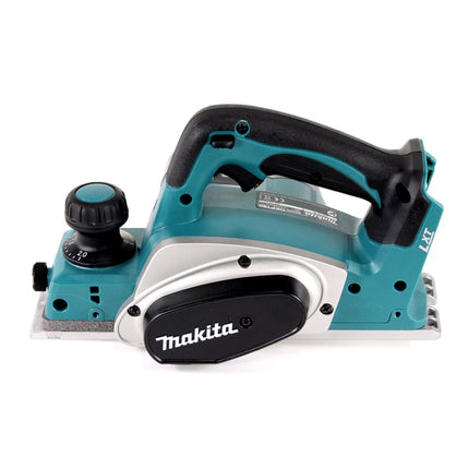 Makita DLX 3116 TJ Kit combiné sans fil, Perceuse-visseuse à percussion sans fil DHP 485 + Rabot sans fil DKP 180 + Fraiseuse multifonction sans fil DRT 50 + 2x Batteries 5,0 Ah + Chargeur + Makpac