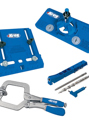 KREG Möbelbeschlag + Pocket-Hole Jig Promo Kit Promotion Set Taschenloch Bohrschablone ( KHI-PROMO-INT21 ) - Toolbrothers