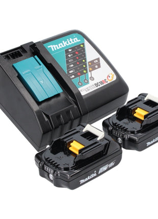 Compressore a batteria Makita DMP 181 RA 18 V 11,1 bar + 2x batteria ricaricabile 2,0 Ah + caricabatterie
