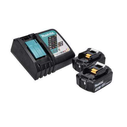 Makita DMP 181 RF Inflator 11,1 bar 18 V + 2x Batteries 3.0Ah + Charger