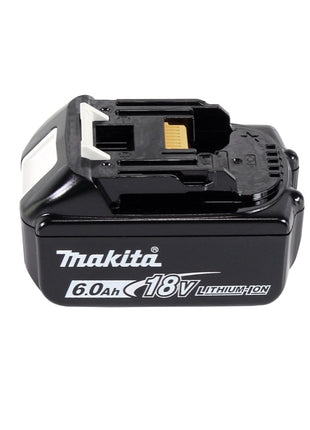Makita DMP 181 G1J Kompresor akumulatorowy 18 V 11,1 bar + 1x akumulator 6,0 Ah + Makpac - bez ładowarki