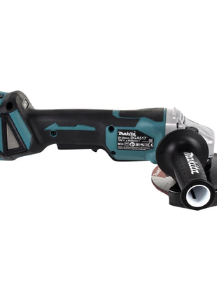 Makita DGA 517 RF cordless angle grinder 18 V 125 mm brushless + 2x rechargeable battery 3.0 Ah + charger
