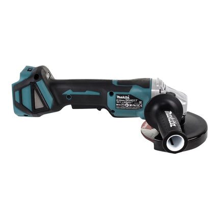Makita DGA 517 RM1 cordless angle grinder 18 V 125 mm brushless + 1x battery 4.0 Ah + charger