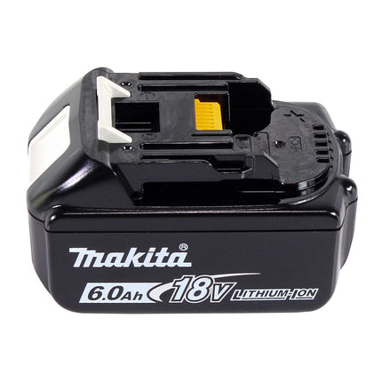 Makita DGA 517 G1 cordless angle grinder 18 V 125 mm brushless + 1x rechargeable battery 6.0 Ah - without charger