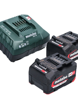 Metabo KHA 18 LTX Cordless Hammer 2.2 J 18V SDS Plus + 2x Batteries 4.0 Ah + Charger + MetaBOX Case (600210500)