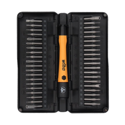 Wiha Zai Home Juego de micropuntas 40 en 1 Destornillador ESD 42 piezas (DHT0004)