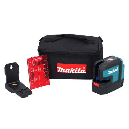 Makita SK 105 DZ láser de línea cruzada a batería 12 V máx. 25 m rojo solo - sin batería, sin cargador