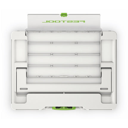Festool SYS3 DF M 187 Systainer Werkzeugkoffer mit Deckelfach ( 577347 ) 396 x 296 x 187 mm 15,9 l koppelbar - Toolbrothers