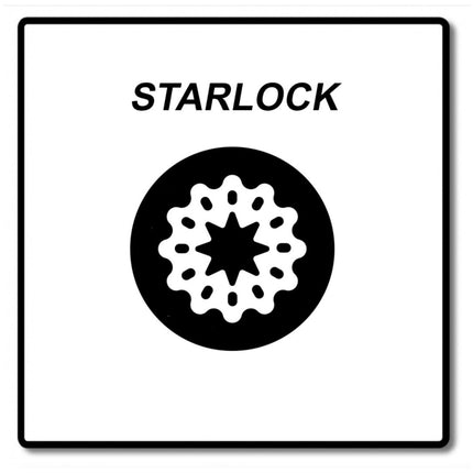 Fein E-Cut FINE Starlock Lame de scie plongeante bimétal 30 x 50 mm - 3 pièces (63502157220)