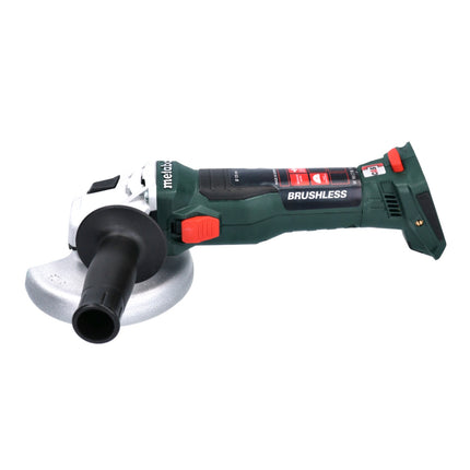 Amoladora angular a batería Metabo W 18 LT BL 11-125 18 V 125 mm (613052510) sin escobillas + 2x batería 4,0 Ah + cargador + metaBOX