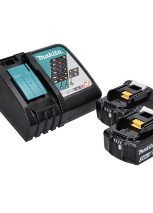 Makita DEADML815F1 Cordless Hand LED Lamp 160lm 14.4 - 18V + 2x Batteries 3.0Ah + Charger