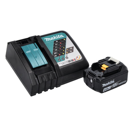 Makita DEADML 815 RM1 Lámpara de mano LED sin cable 14,4 - 18 V 160 lm + 1x batería recargable 4,0 Ah + cargador
