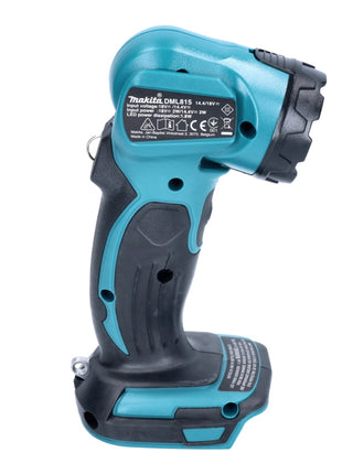 Makita DEADML 815 RM LED cordless hand lamp 14.4 - 18 V 160 lm + 2x rechargeable battery 4.0 Ah + charger