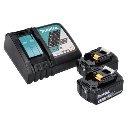 Makita DMR 203 RM Altavoz Bluetooth 12 V 18 V IP64 + 2x baterías 4,0 Ah + cargador