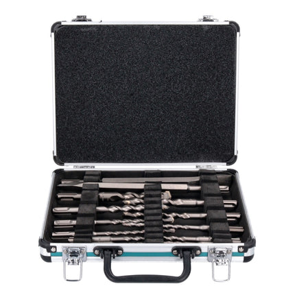 Makita DHR281ZJ Cordless Rotary Hammer SDS-Plus 2,8J 36V (2x18V) Brushless + Drill bits and Chisel Set 13 pcs. + Case Makpac - without battery, without charger