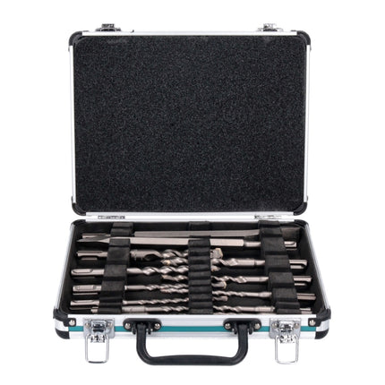 Makita DHR 241 Z cordless hammer drill 18 V 2.0 J SDS plus + 13-piece drill and chisel set - without battery, without charger