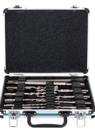 Makita DHR 202 Z Cordless Rotary Hammer 2.0J 18V SDS Plus + Drill and Chisel Set 13 pcs. - without battery, without charger
