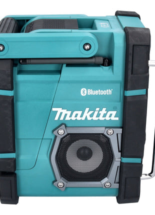 Makita DMR 301 RG radio de chantier rechargeable 12 V max - 18 V DAB / DAB+ / Bluetooth + 2x batterie rechargeable 6.0 Ah + chargeur