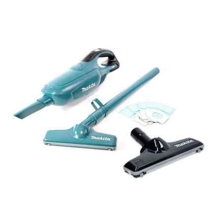Makita DCL 182 Z Akku Staubsauger 18 V + Teppich Bodendüse - ohne Akku, ohne Ladegerät