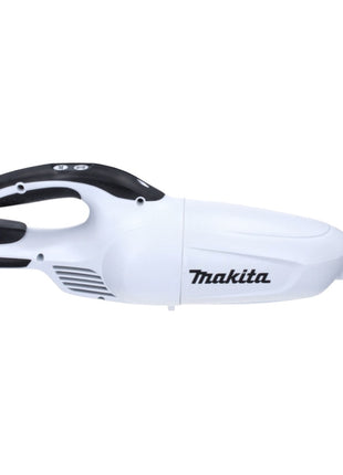 Aspiratore a batteria Makita DCL 181 FZW 18 V bianco + bocchetta reversibile per pavimenti - senza batteria, senza caricabatterie