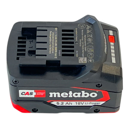 Metabo Li-Power battery pack 18 V 5.2 Ah CAS Li-Ion ( 625028000 ) with charge level indicator - successor to 625592000