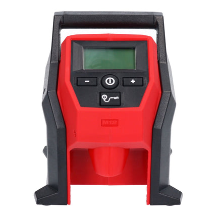 Compresor de batería Milwaukee M12 BI-302C 12 V + 2x baterías 3.0 Ah + cargador