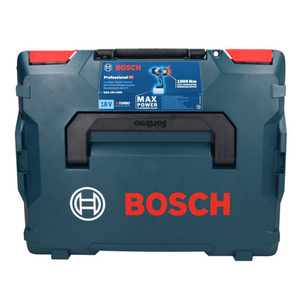 Bosch GDS 18V-1000 Professional Akku Drehschlagschrauber 18 V 1000 Nm BITURBO Brushless + L-Boxx ( 06019J8301 ) - ohne Akku, ohne Ladegerät - Toolbrothers