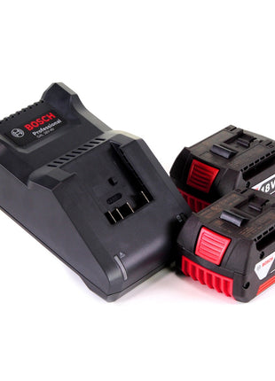 Bosch GDX 18V-200 Professional cordless impact wrench 18 V 200 Nm brushless + 2x rechargeable battery 5.0 Ah + charger + L-BOXX