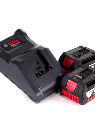 Bosch GEX 18V-125 Professional cordless random orbital sander 18 V 125 mm brushless + 2x rechargeable battery 4.0 Ah + charger + L-BOXX