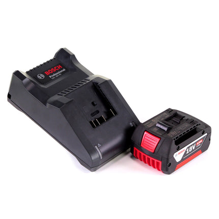 Bosch GWS 18V-10 Professional cordless angle grinder 18 V 125 mm brushless + 1x rechargeable battery 4.0 Ah + charger + L-Boxx