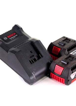 Bosch GWS 18V-10 Professional cordless angle grinder 18 V 125 mm brushless + 2x rechargeable battery 5.0 Ah + charger + L-Boxx