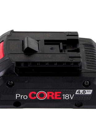 Bosch GWS 18V-10 Profesjonalna akumulatorowa szlifierka kątowa 18 V 125 mm bezszczotkowa + 1x akumulator ProCORE 4,0 Ah + L-Boxx - bez ładowarki