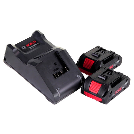 Lijadora excéntrica a batería Bosch GEX 18V-125 Professional 18 V 125 mm sin escobillas + 2x batería ProCORE 4,0 Ah + cargador + L-BOXX