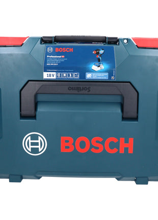 Bosch GDX 18V-210 C Professional Akku Drehschlagschrauber 18 V 210 Nm Brushless + 2x Akku 2,0 Ah + Ladegerät + Connectivity Modul + L-Boxx