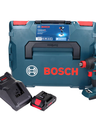 Bosch GDX 18V-210 C Professional Akku Drehschlagschrauber 18 V 210 Nm Brushless + 1x ProCORE Akku 4,0 Ah + Ladegerät + Connectivity Modul + L-Boxx