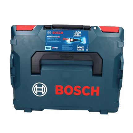 Bosch GWS 18V-15 SC Professional amoladora angular a batería 18 V 125 mm sin escobillas + 1x batería 4,0 Ah + cargador + L-BOXX