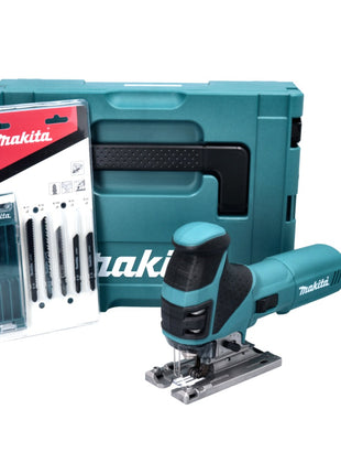 Makita 4351 FCTJ Seghetto alternativo a pendolo 720 W + 16x lama + Makpac