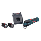 Multicortadora Bosch GOP 12V-28 Professional Batería Starlock Brushless + 2x baterías 2.0 Ah + cargador
