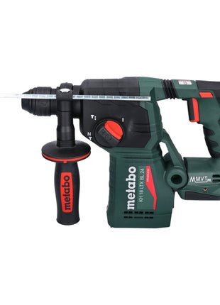 Metabo KH 18 LTX BL 24 Akku Bohrhammer 18 V 2,2 J SDS Plus Brushless + 5 tlg. Bohrer und Meißel Set + metaBOX - ohne Akku, ohne Ladegerät