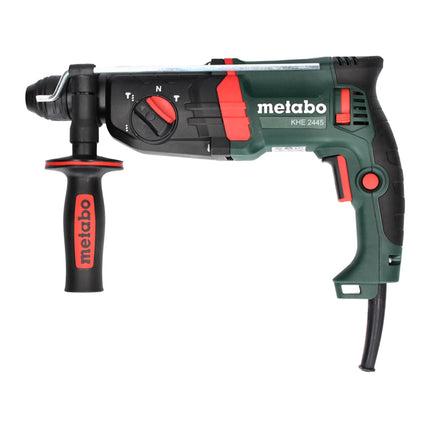 Martillo combinado Metabo KHE 2445 800 W 2,4 J SDS plus + juego de brocas 7 piezas + maletín