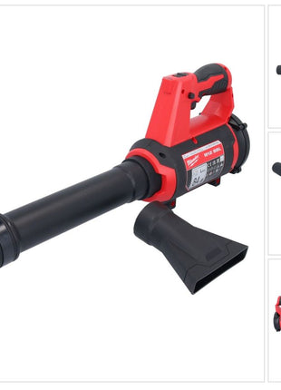 Milwaukee M12 BBL-0 Solo 12V Soffiatore a batteria ( 4933472214 ) - senza batteria, senza caricabatterie