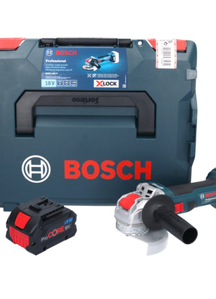 Bosch GWX 18V 7 Professional Akku Winkelschleifer 18 V 125 mm Brushless X LOCK 1x ProCORE Akku 5 5 Ah L Boxx ohne Ladegeraet 1 - toolbrothers