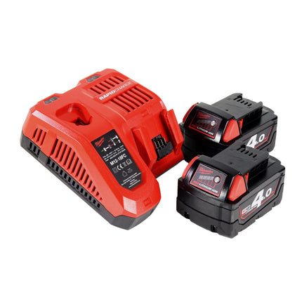 Taladro angular a batería Milwaukee M18 CRAD2-402 18 V 30 Nm sin escobillas + 2x baterías 4,0 Ah + cargador